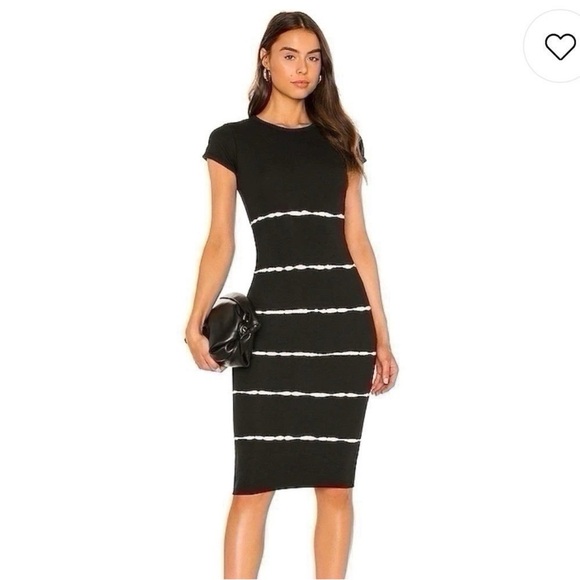 All Saints Niko Stripe Dress - Picture 1 of 4